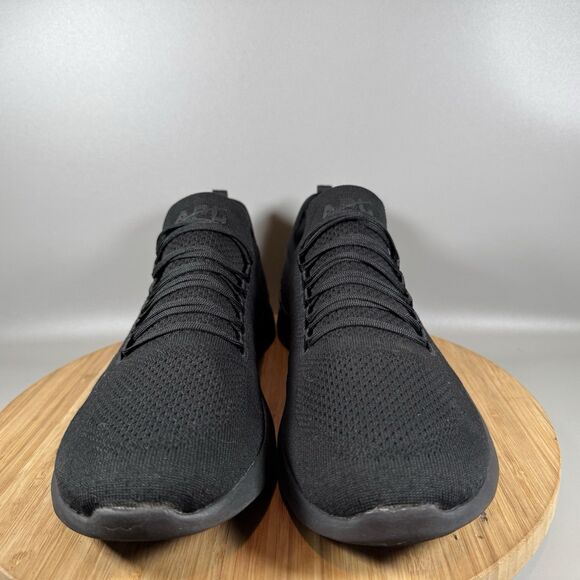 APL  Techloom Breeze Mens 12.5 Black Athletic Knit Running Shoes - Picture 2 of 8